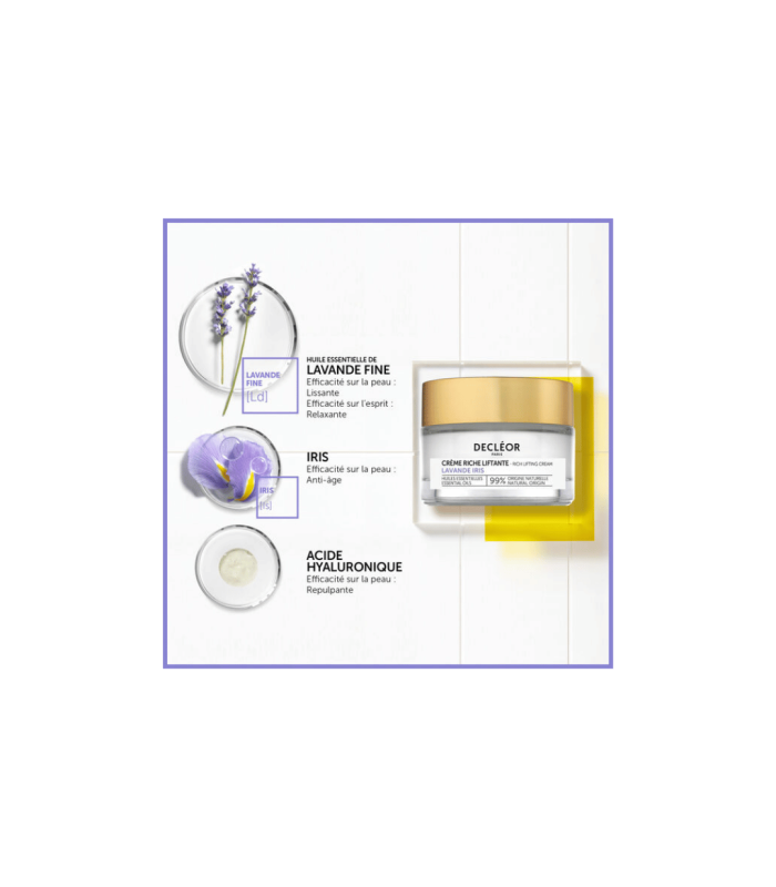 PROLAGÈNE LIFT crème lift fermeté lavande et iris 50 ml