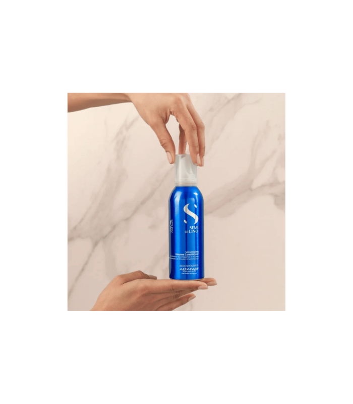 SEMI DI LINO - volumizing mousse conditioner 200 ml