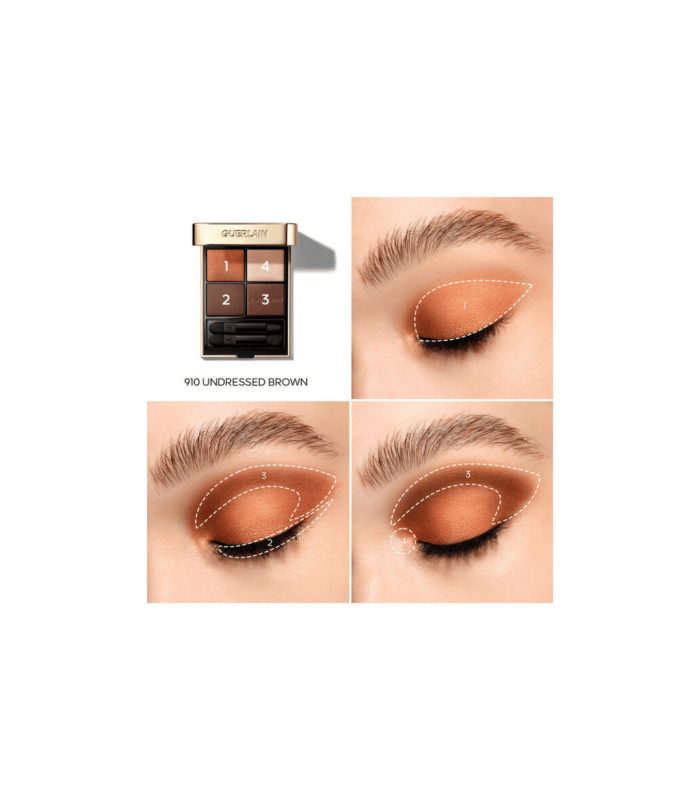 OMBRES G -  Ombres à paupières Gold 910 Undressed Brown 6 gr