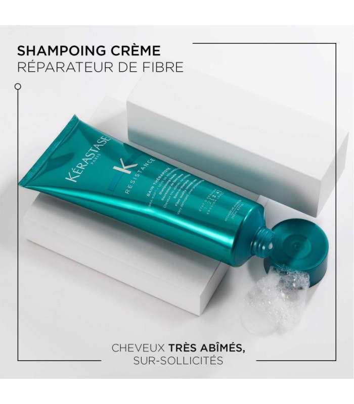 BAIN THERAPISTE shampoing-baume recréateur de fibre neuve 250 ml