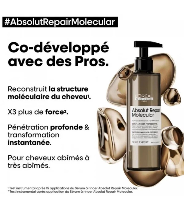 ABSOLUT REPAIR MOLECULAR sérum de traitement de rinçage  250 ml