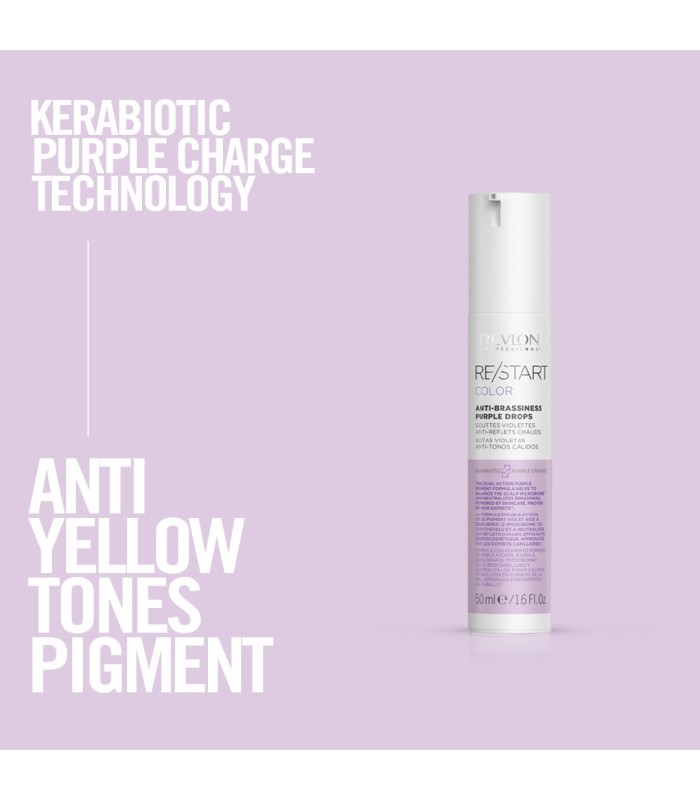 RE-START - color anti-brassiness purple drops 50 ml