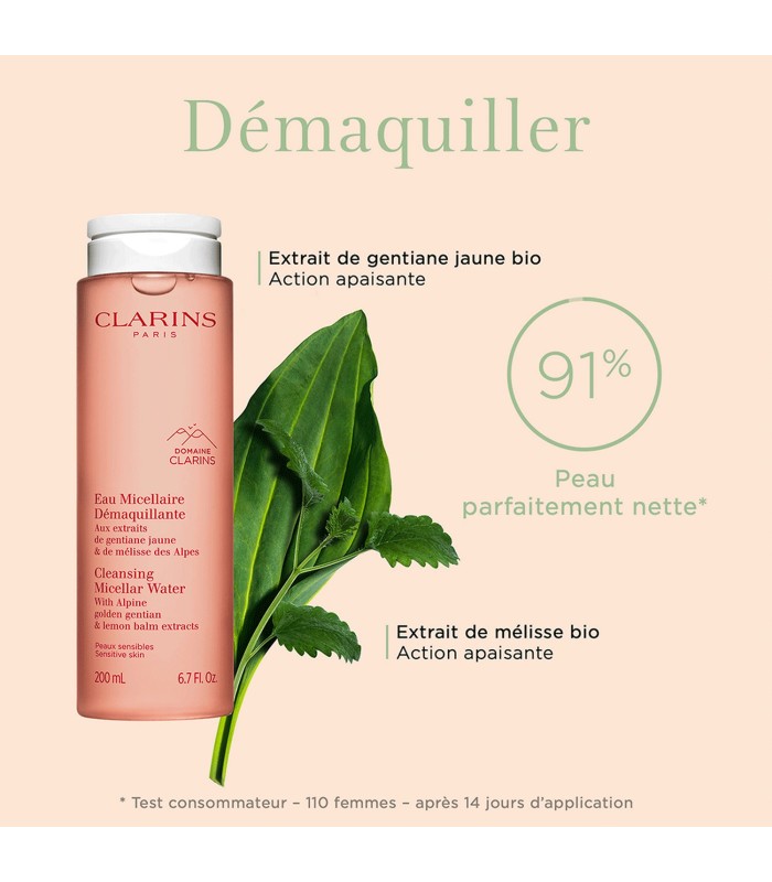 EAU MICELLAIRE -  démaquillante 200 ml