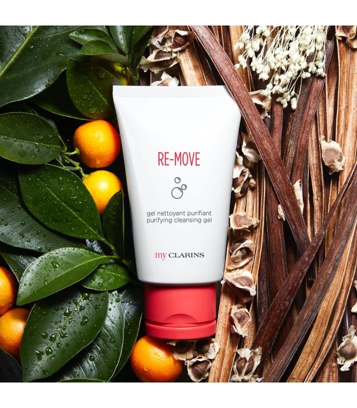 MY CLARINS RE-MOVE gel nettoyant purifiant 125 ml