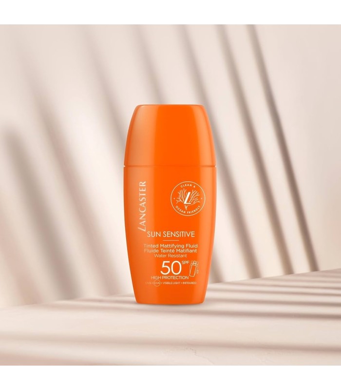 SUN SENSITIVE  - fluide matifiant teinté SPF50 30 ml