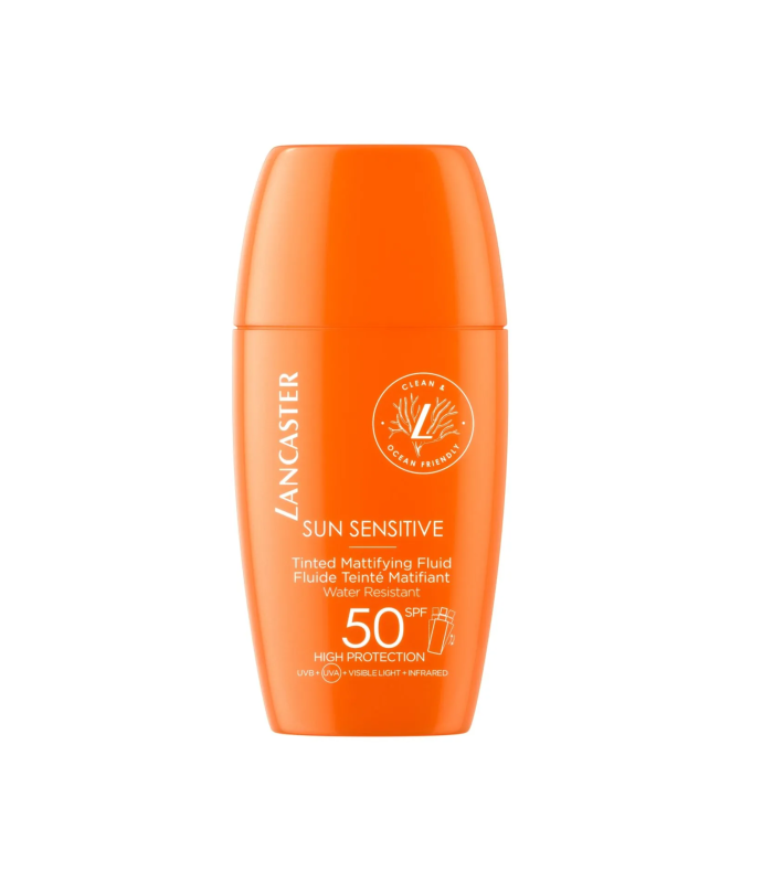 SUN SENSITIVE  - fluide matifiant teinté SPF50 30 ml
