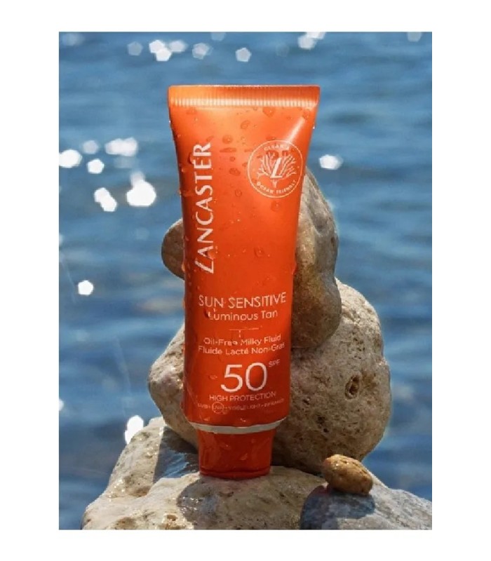 SUN SENSITIVE fluide laitier sans huile SPF50 50 ml