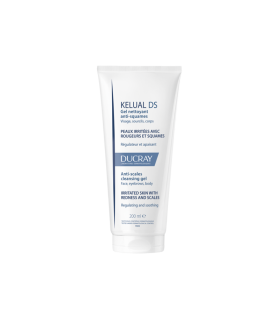 KELUAL DS gel nettoyant visage peaux irritées 200 ml