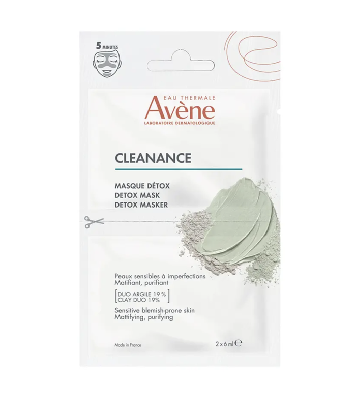CLEANANCE masque détox 2 x 6 ml