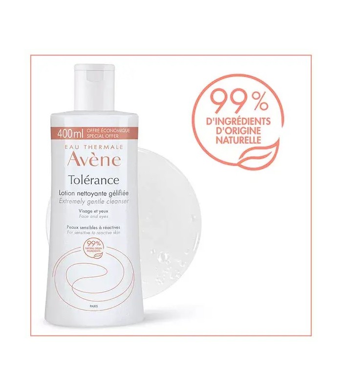 TOLERANCE - gel lotion nettoyante 400 ml