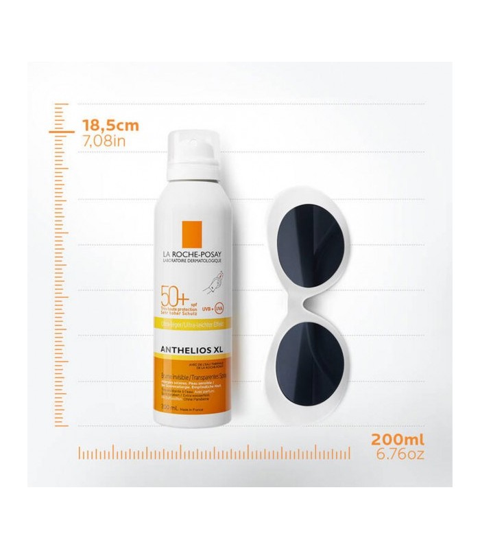ANTHELIOS XL brume invisible ultra-lègere SPF50+ 200 ml