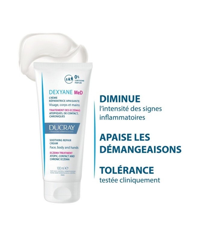 DEXYANE MED crème réparatrice calme 100 ml