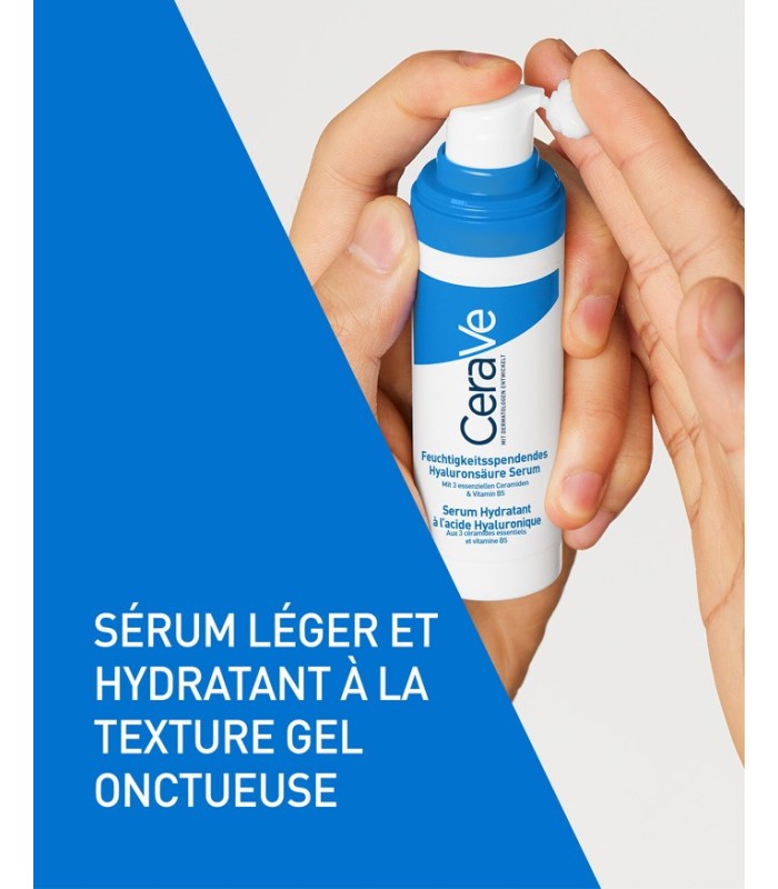 SÉRUM HYDRATANT À L&#39;ACIDE HYALURONIQUE 30 ml