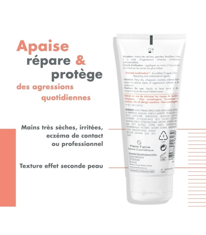 CICALFATE  - Crème Réparatrice isolante pour les Mains 100 ml