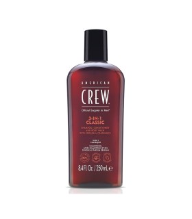 CREW  - 3 IN 1 shampoo, conditioner & body wash 250 ml