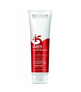 45 DAYS conditioning shampoo for brave reds 275 ml