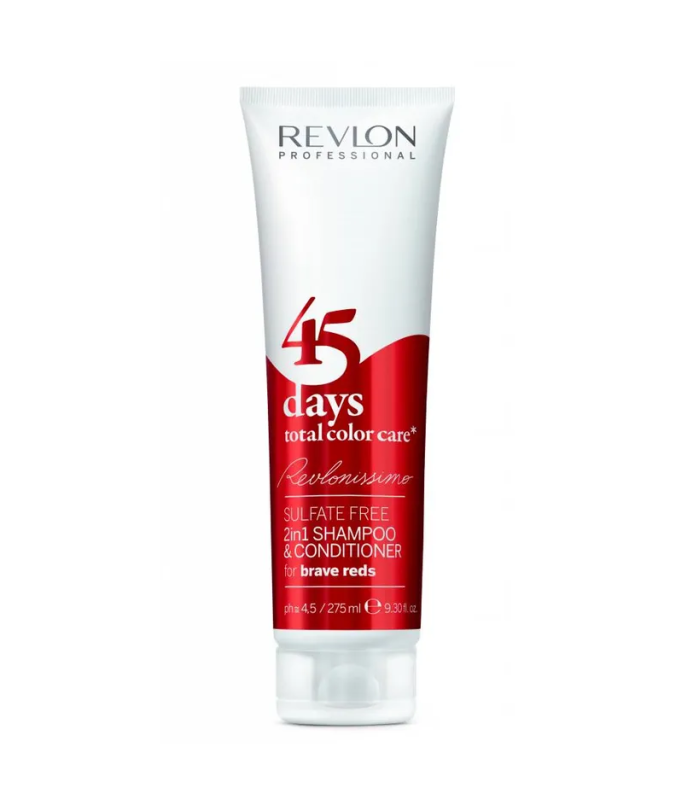 45 DAYS conditioning shampoo for brave reds 275 ml