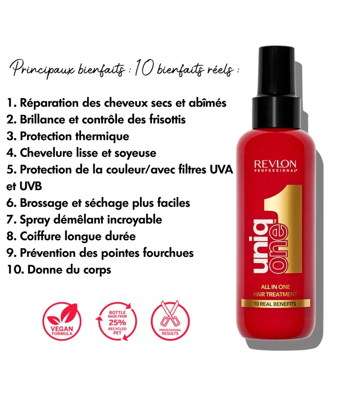 Masque spray Soin 10 en 1 UNIQ ONE