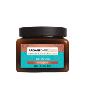 Masque nourrissant cheveux bouclés ARGAN - 500ML - ARGANICARE