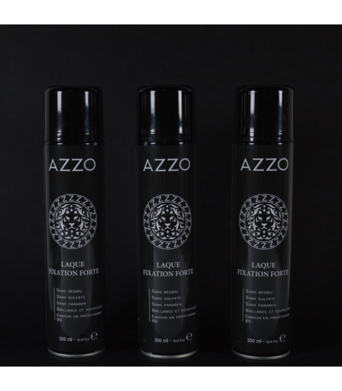 Laque Fixation Forte 300ml - AZZO PROFESSIONNEL