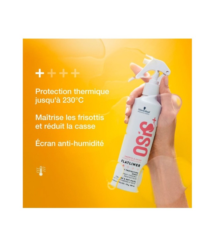 OSIS FLATLINER spray de protection thermique 200 ml