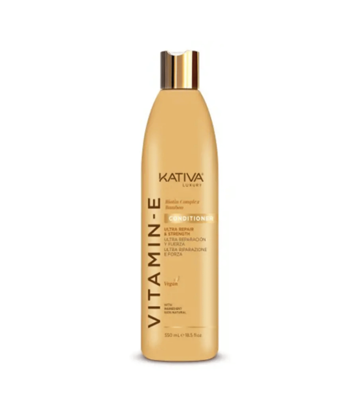 VITAMINE E  - apres shampooing biotine bambou 550 ml