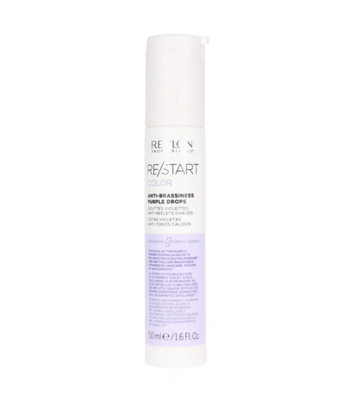 RE-START - color anti-brassiness purple drops 50 ml