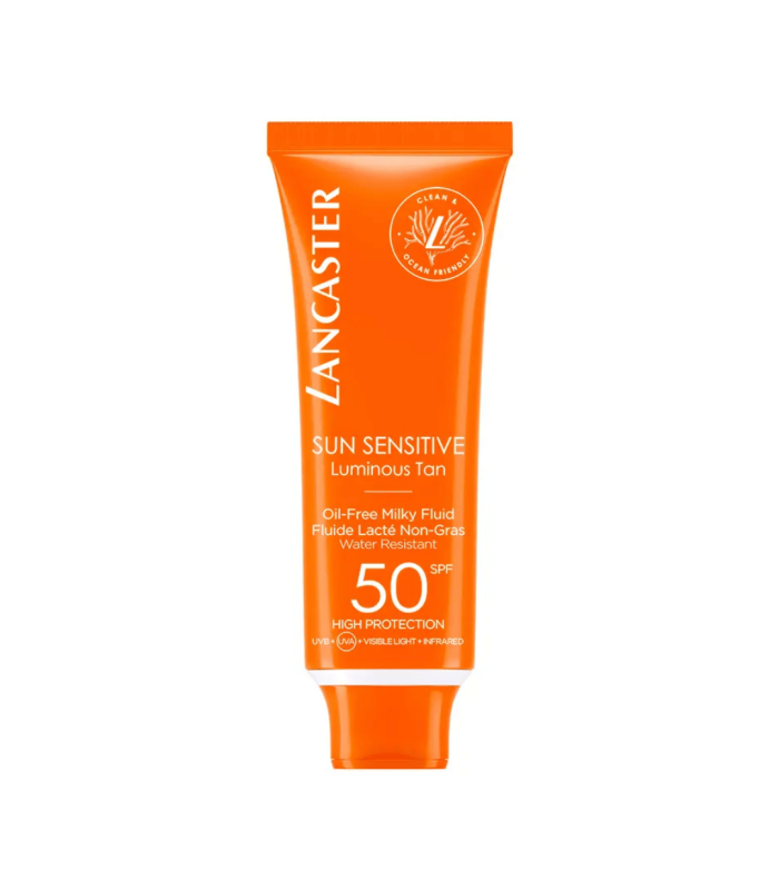 SUN SENSITIVE fluide laitier sans huile SPF50 50 ml