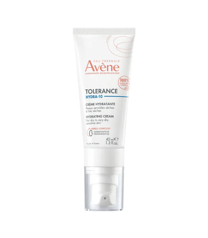 TOLERANCE HYDRA-10  - Crème hydratante 100% naturelle 40 ml