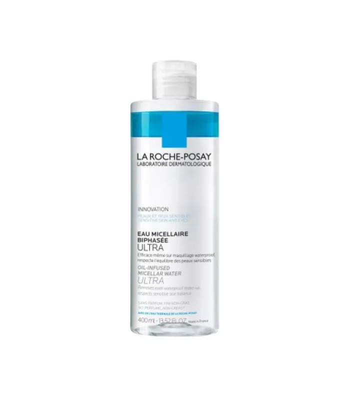 EAU MICELLAIRE ULTRA  - visage et yeux sensibles 400 ml