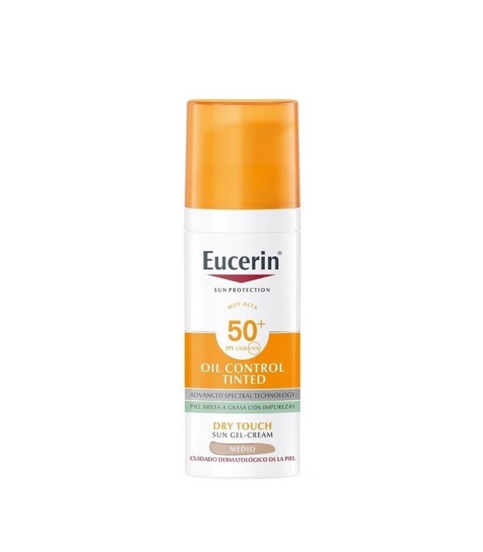 SUN PROTECTION oil control  - Gel-crème toucher sec  SPF50 moyen 50 ml