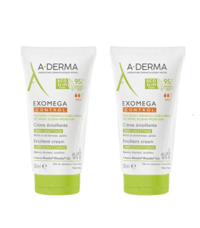 EXOMEGA CONTROL - duo crème émolliente 2 x 50 ml