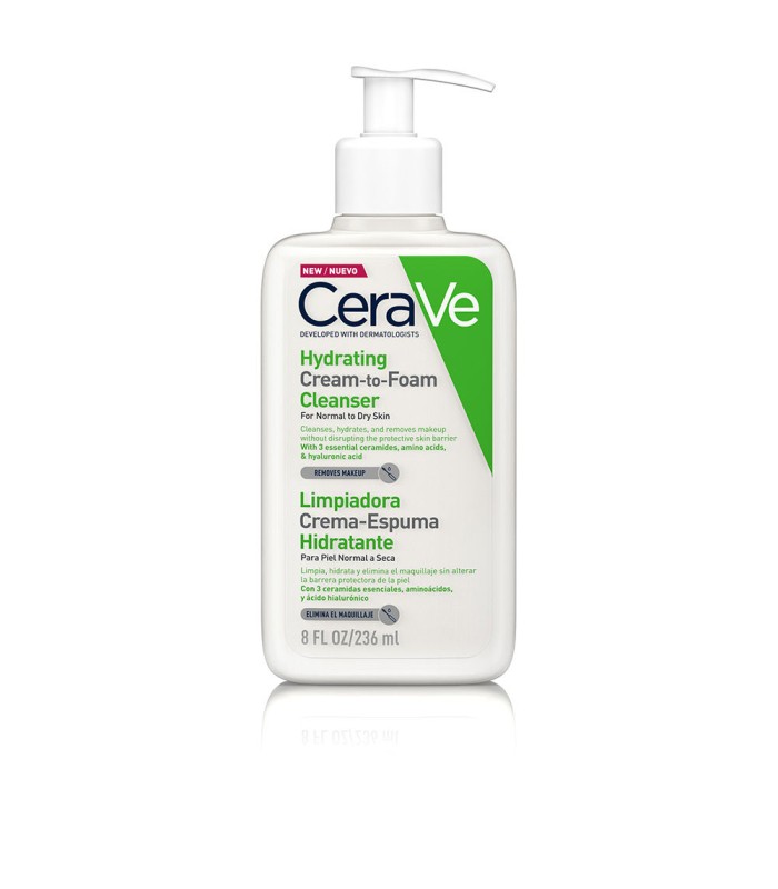 CRÈME-MOUSSE HYDRATANTE - Nettoyant 236 ml