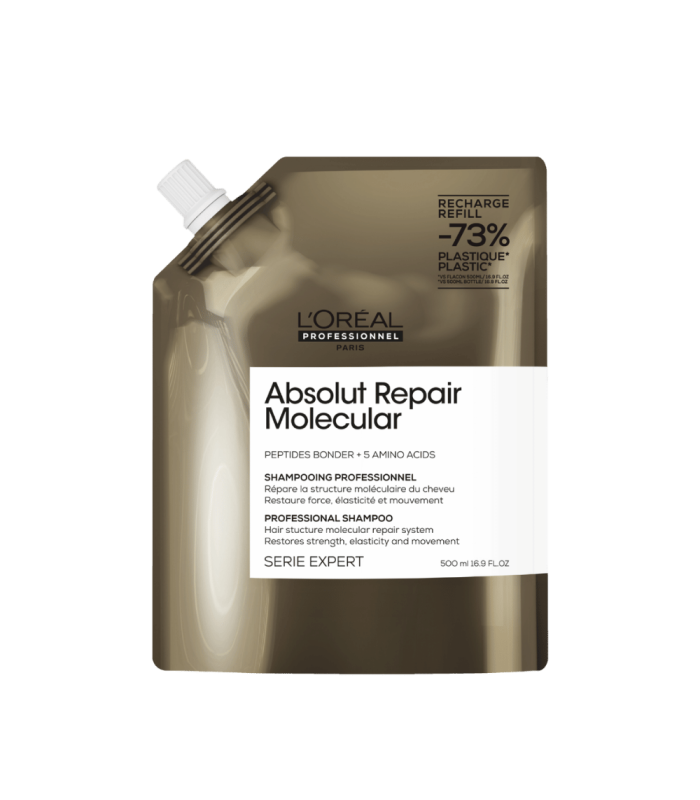 ABSOLUT REPAIR MOLECULAR - Shampooing recharge 500 ml