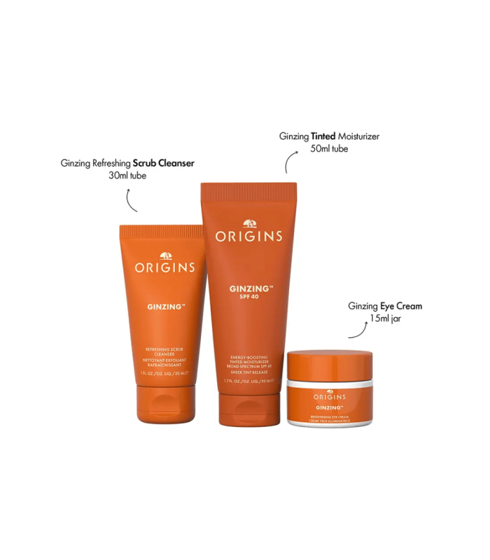 GINZING - Hydratant Energisant SPF40 Coffret 3 p