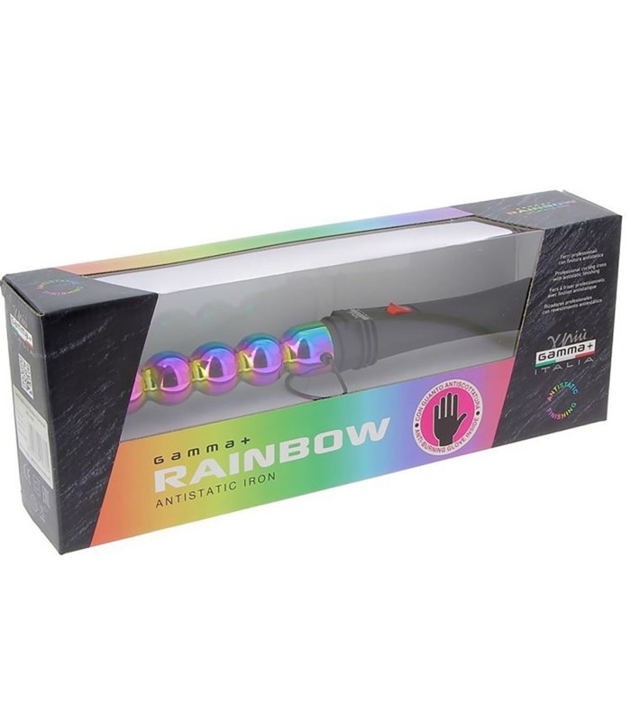Boucleur Iron Bubble Rainbow GammaPiu — Fer à friser céramique