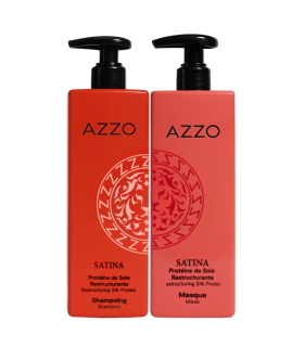 Duo SECRET DES SENS - shampoing + soin - SATINA - 500ml
