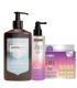 Trio ARGANICARE - FORCE shampoing + soin profond - Argan biotine