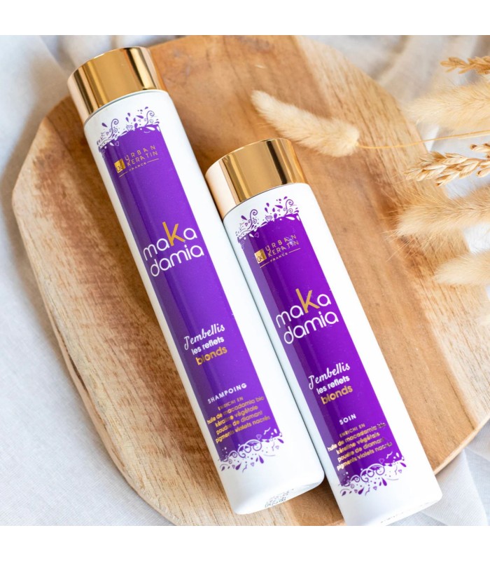MAKADAMIA Blonde - shampoing embellisseur pour blondes - 250ml