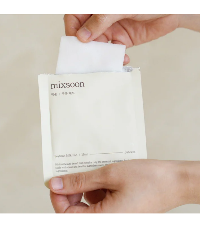 DISQUES HYDRATANTS AU LAIT DE SOJA - 10 Unités