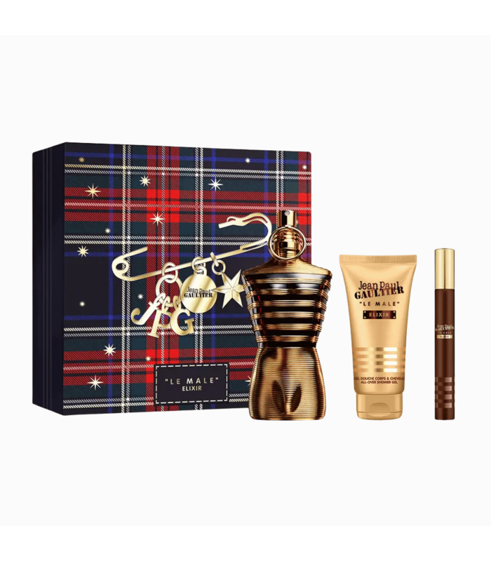 LE MALE ELIXIR PARFUM  - coffret eau de parfum 125 ml + 10 ml