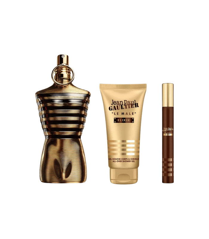 LE MALE ELIXIR PARFUM  - coffret eau de parfum 125 ml + 10 ml