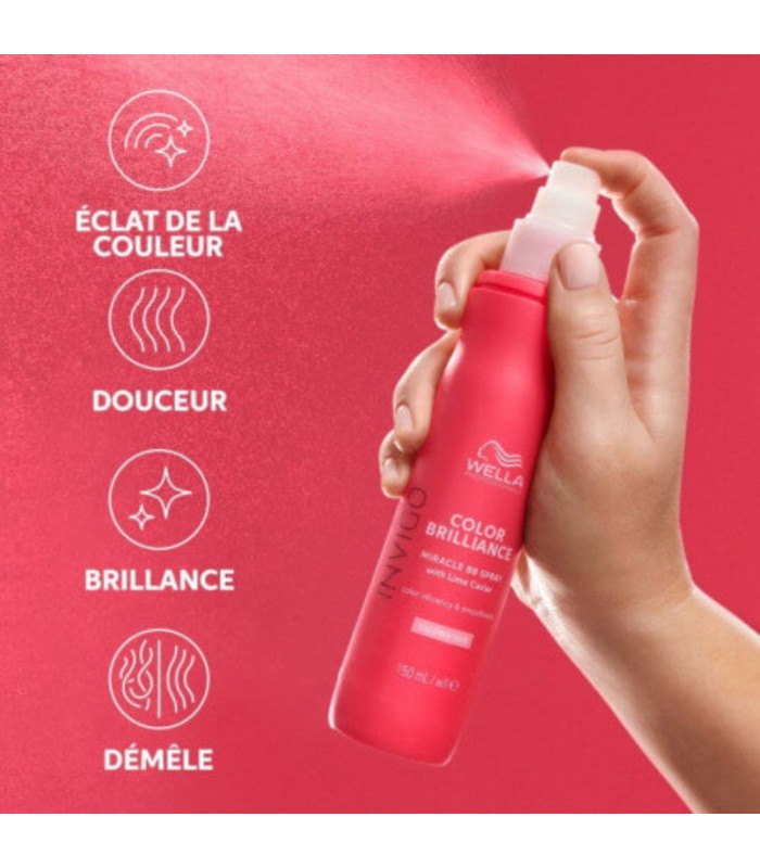 Invigo Color Brillance - Spray démêlant et protecteur pour cheveux col