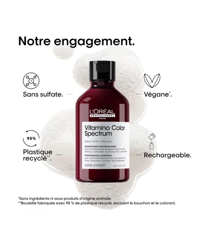 VITAMINO COLOR SPECTRUM Shampoing fixateur- 500ml
