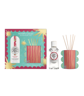 bien-être eau parfumée gingembre rouge - Coffret 100 ml + Désodorisant