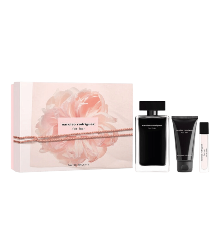 FOR HER - Coffret eau de toilette 100 ml + 10 ml + Lait corps 50 ml