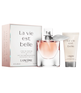 LA VIE EST BELLE - Coffret eau de parfum 50 ml + Crème 50 ml