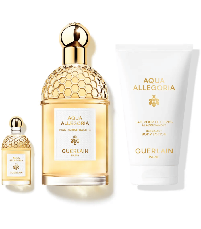 AQUA ALLEGORIA MANDARINE BASILIC - eau de toilette 125 ml + 7.5 ml + crème 75 ml