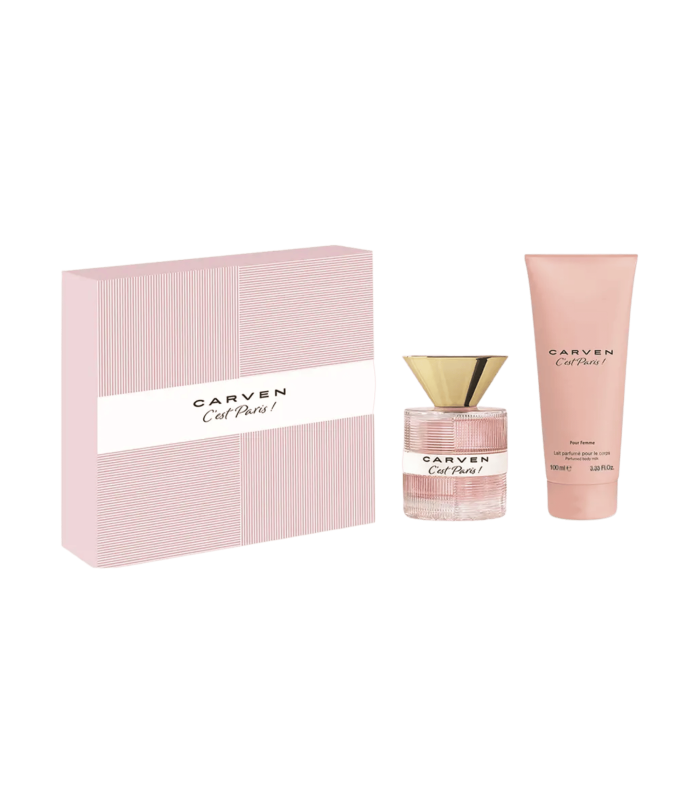 C'EST PARIS POUR FEMME - Coffret eau de toilette 50 ml + Crème 100 ml