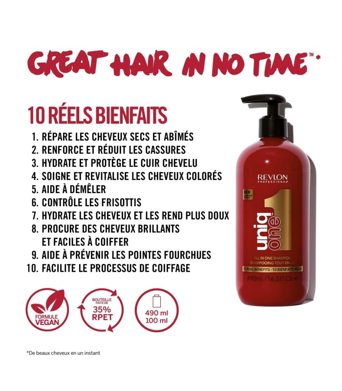 UNIQ ONE - Shampoing 10 en 1